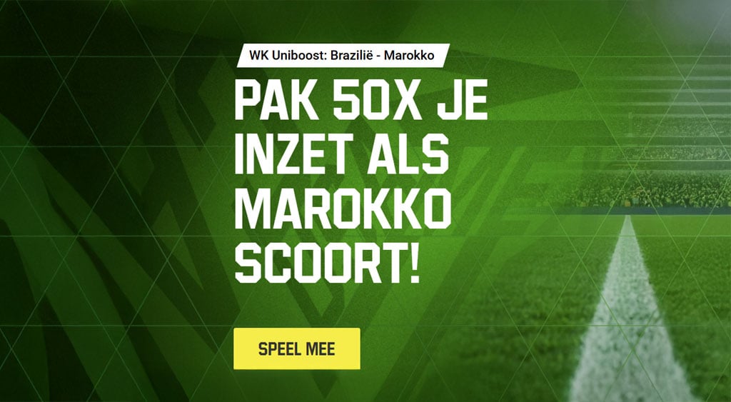 unibet brazilie marokko wedden