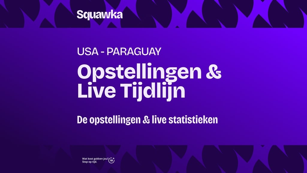 amerikaans voetbalelftal paraguayaans voetbalelftal opstellingen