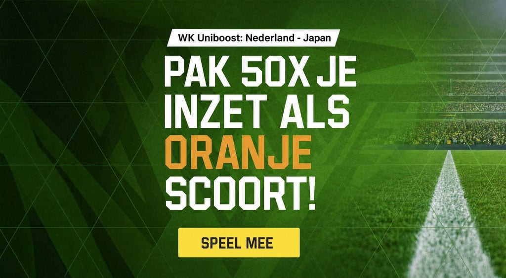 unibet nederland japan actie