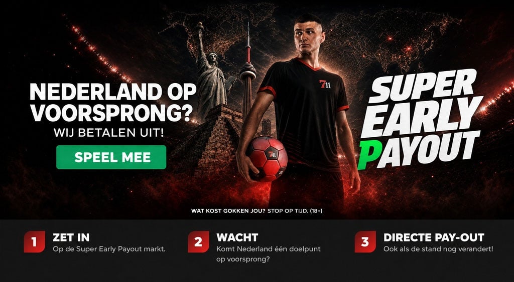 711 super early payout nederland japan