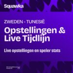 zweden tunesie opstellingen