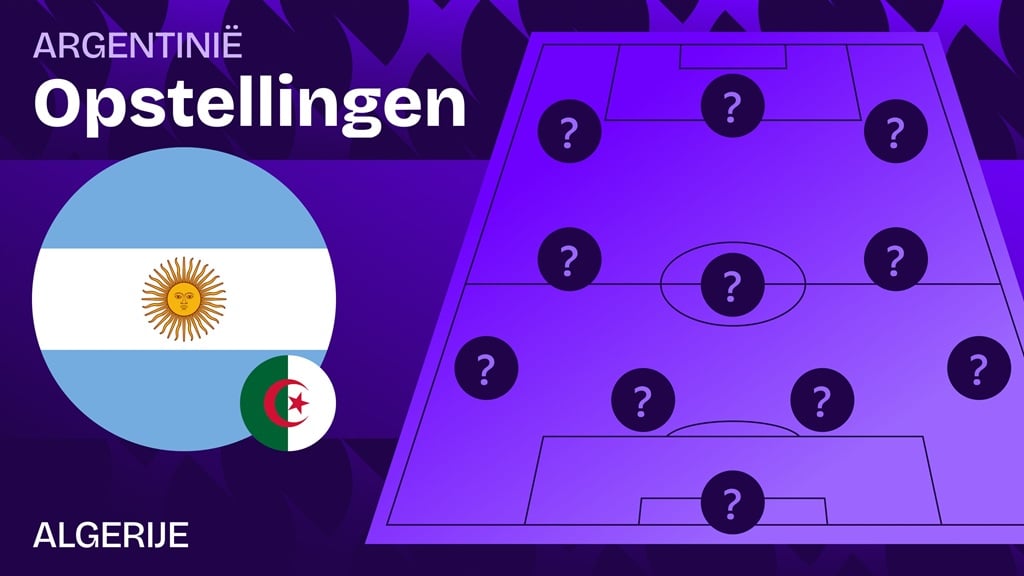 argentijns voetbalelftal algerije voetbalelftal opstellingen