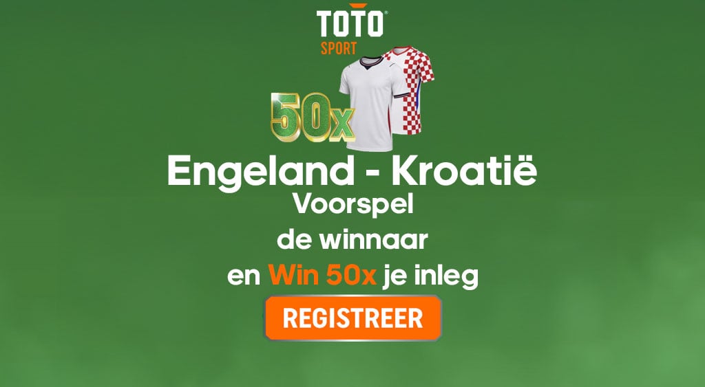 toto engeland kroatie hoogste odds wedden