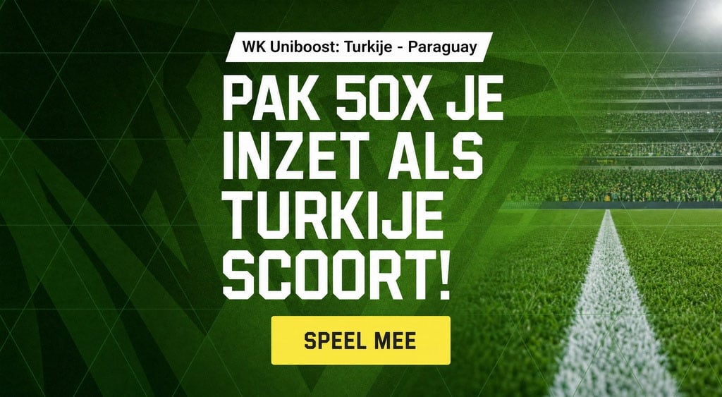 wedden op turkije paraguay unibet