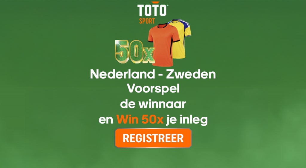 toto nederland zweden wedden hoogste odds
