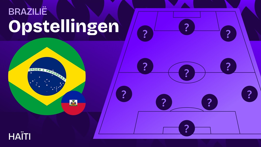brazilie haiti opstellingen
