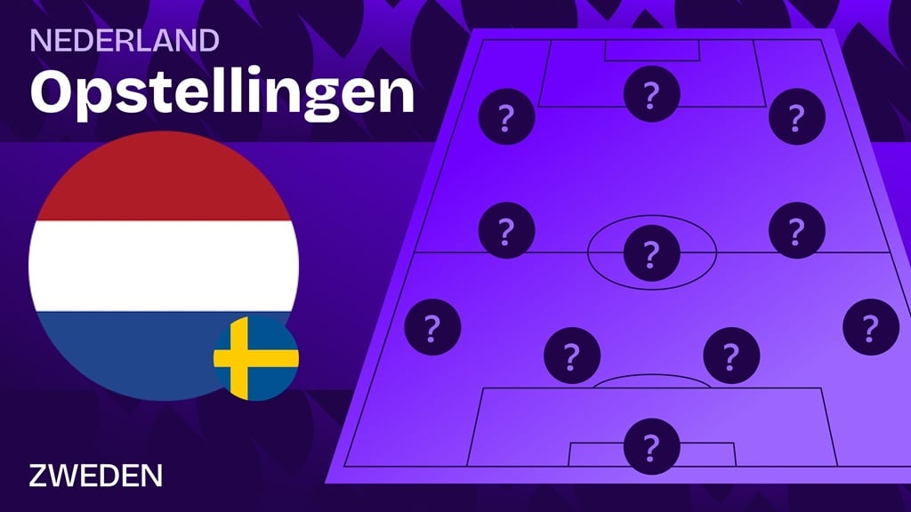 nederland zweden opstellingen
