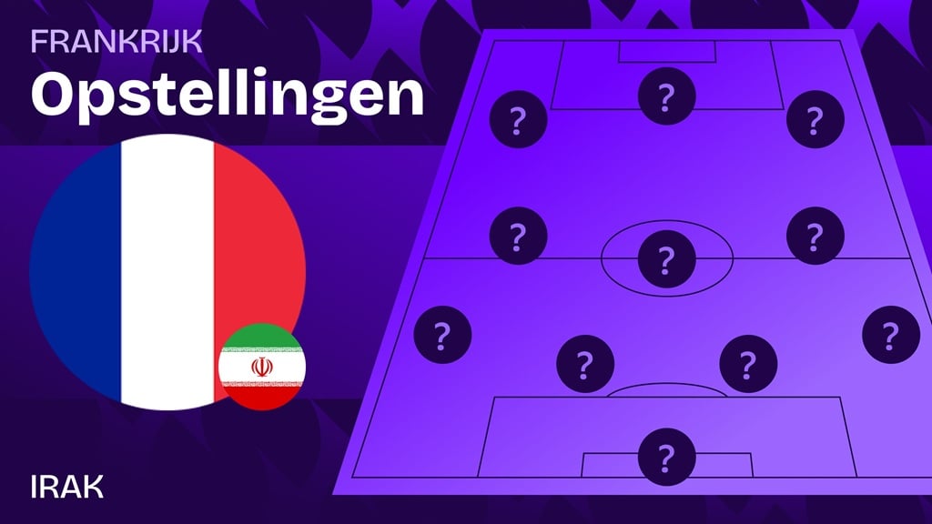 frankrijk irak opstellingen blessures team nieuws