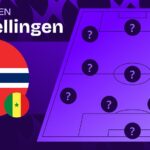 noorwegen senegal opstellingen