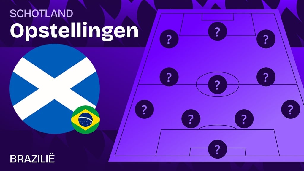 schotland brazilie opstellingen live tijdlijn
