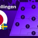 japan zweden opstellingen