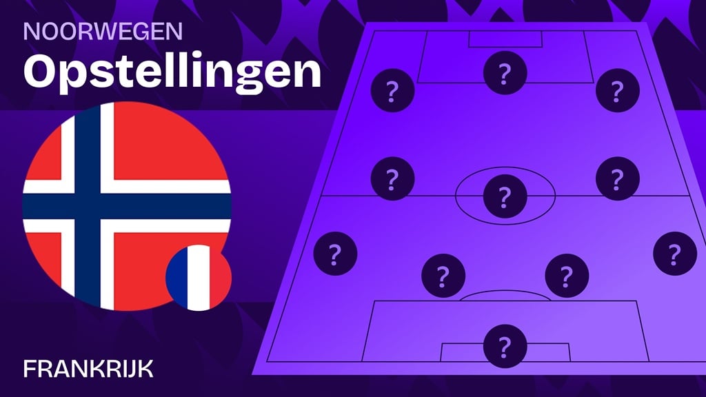 noorwegen frankrijk opstellingen