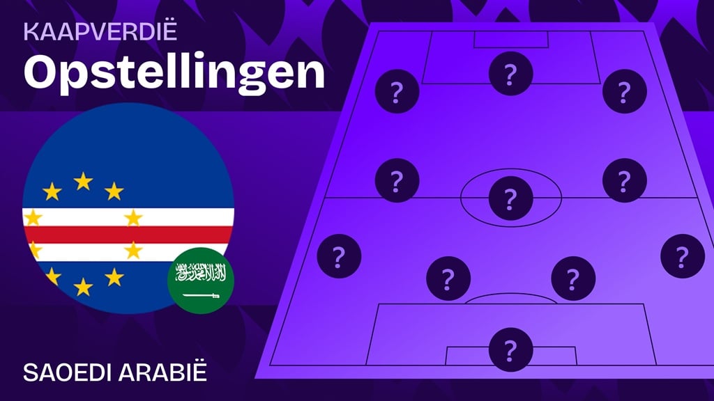 kaapverdie saoedi arabie opstellingen