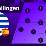 uruguay spanje opstellingen