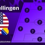 Amerika - Bosnië-Herzegovina opstellingen & live tijdlijn - 16e finale WK voetbal