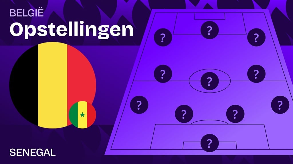 België - Senegal opstellingen & live tijdlijn - 16e finale WK voetbal