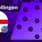 Engeland - Congo DR opstellingen & live tijdlijn - 16e finale WK voetbal