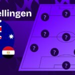 australie egypte opstellingen tijdlijn