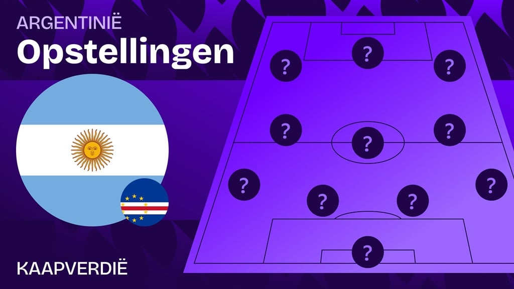 argentinie kaapverdie opstellingen