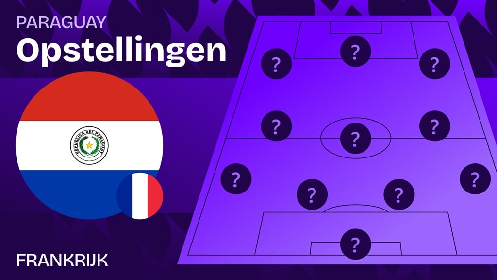 paraguay frankrijk opstellingen