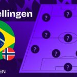 brazilie noorwegen opstellingen