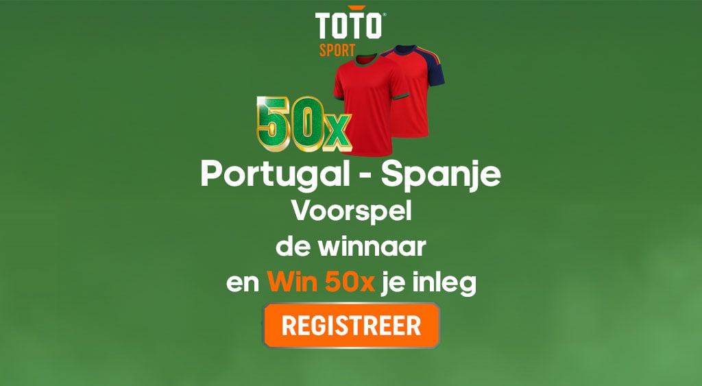 toto portugal spanje wedden