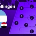 argentinie egypte opstellingen