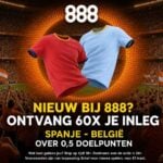 888 spanje belgie wedden