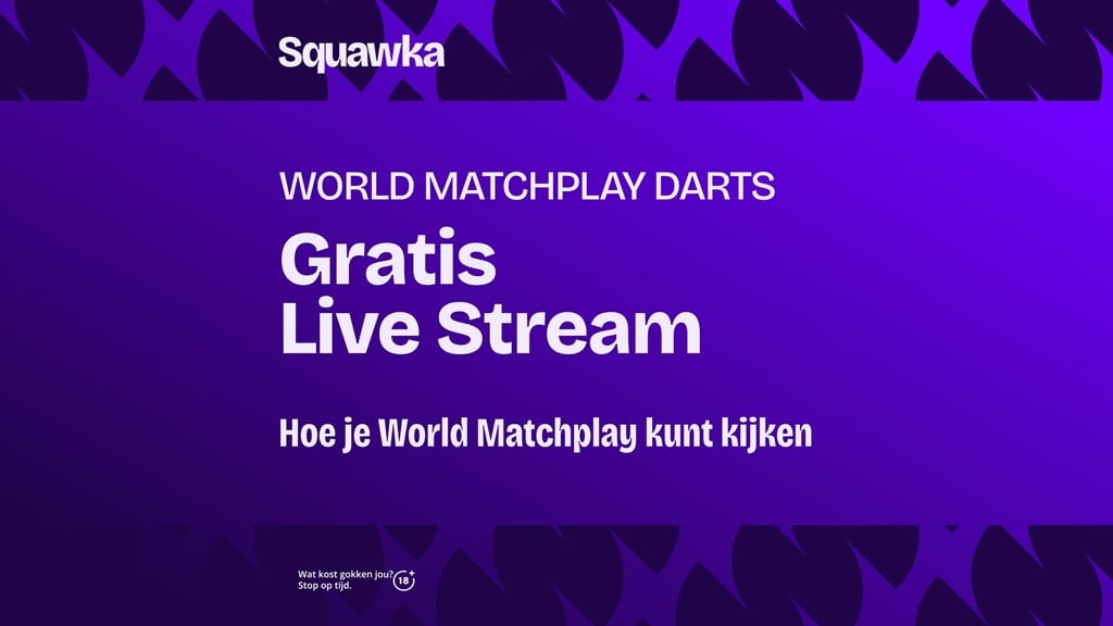 world matchplay darts kijken