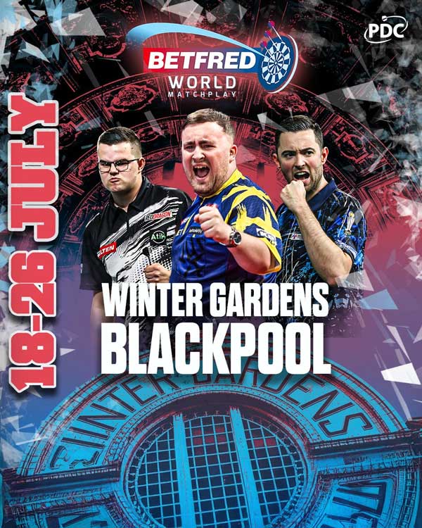 pdc world matchplay darts live stream kijken gratis