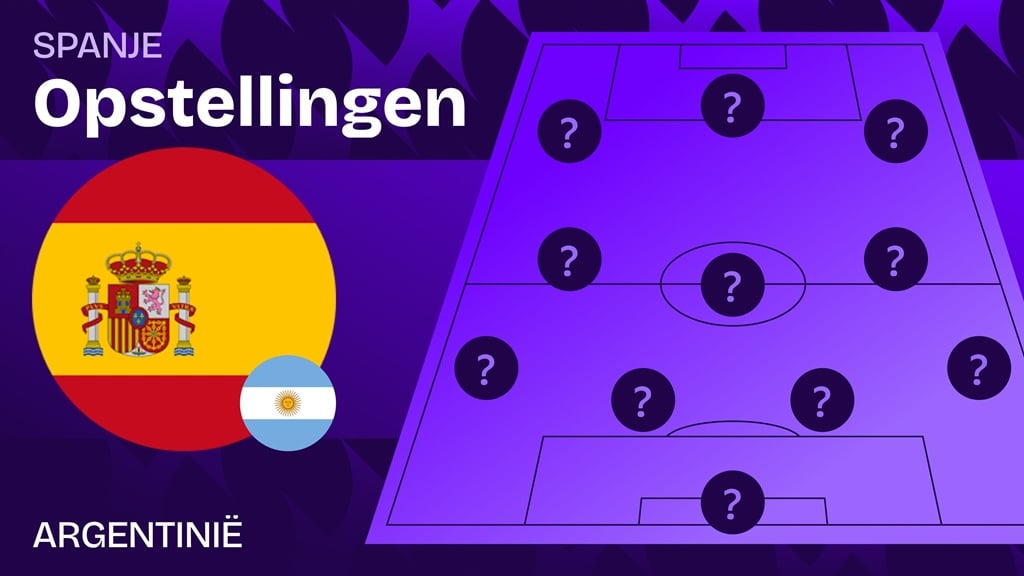 spanje argentinie opstellingen