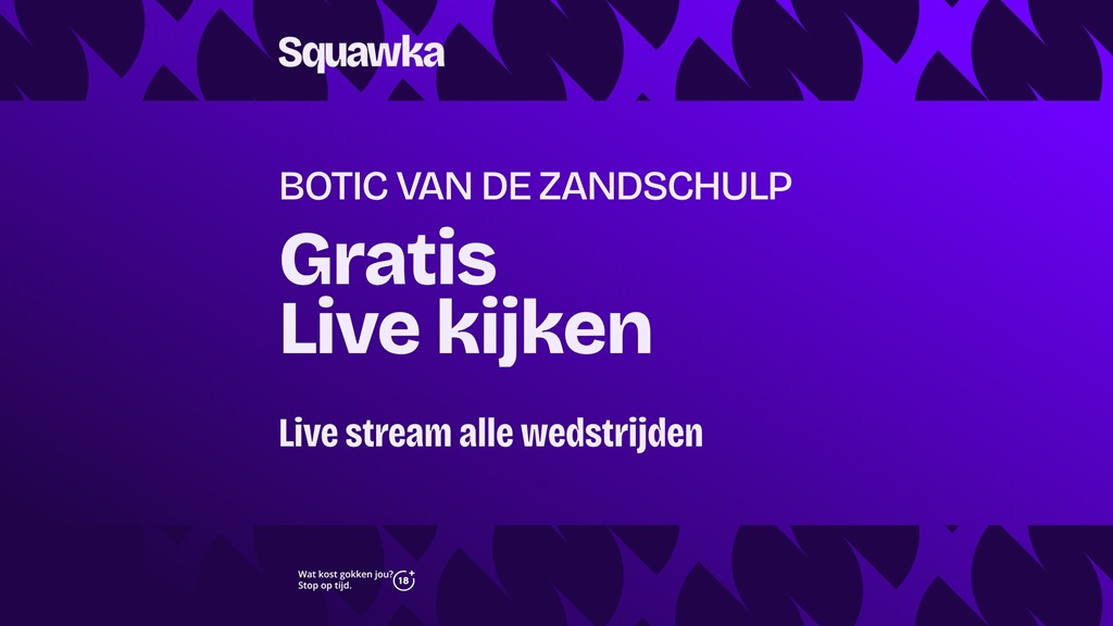 botic van de zandschulp live kijken