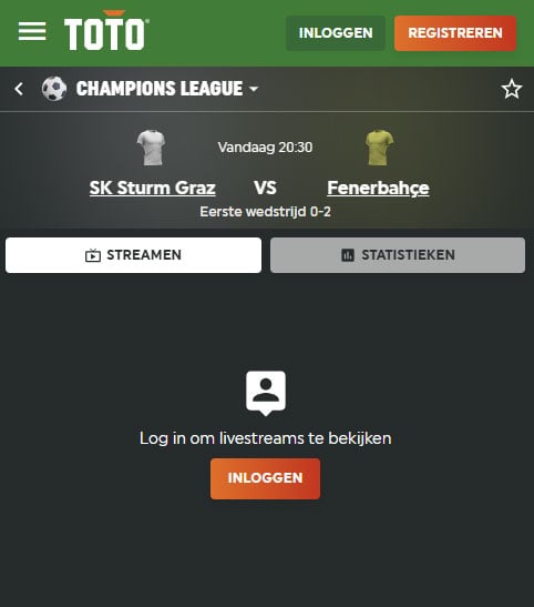 sturm graz fenerbahce live stream gratis kijken