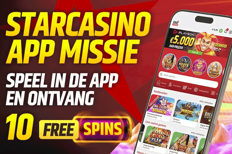 Star Casino-app en mobiel spelen