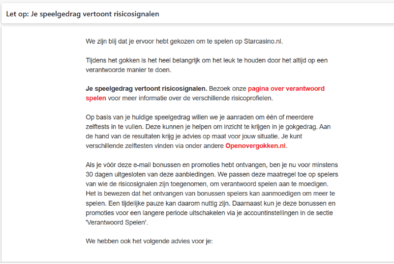 Verantwoord spelen: sterke tools, soms strenge interventies
