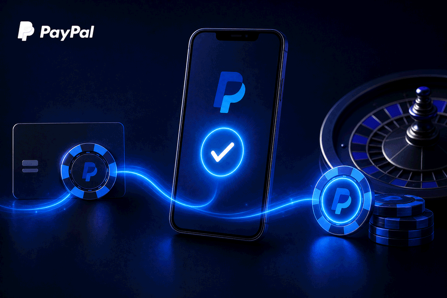 Zo stort je met PayPal bij een online casino