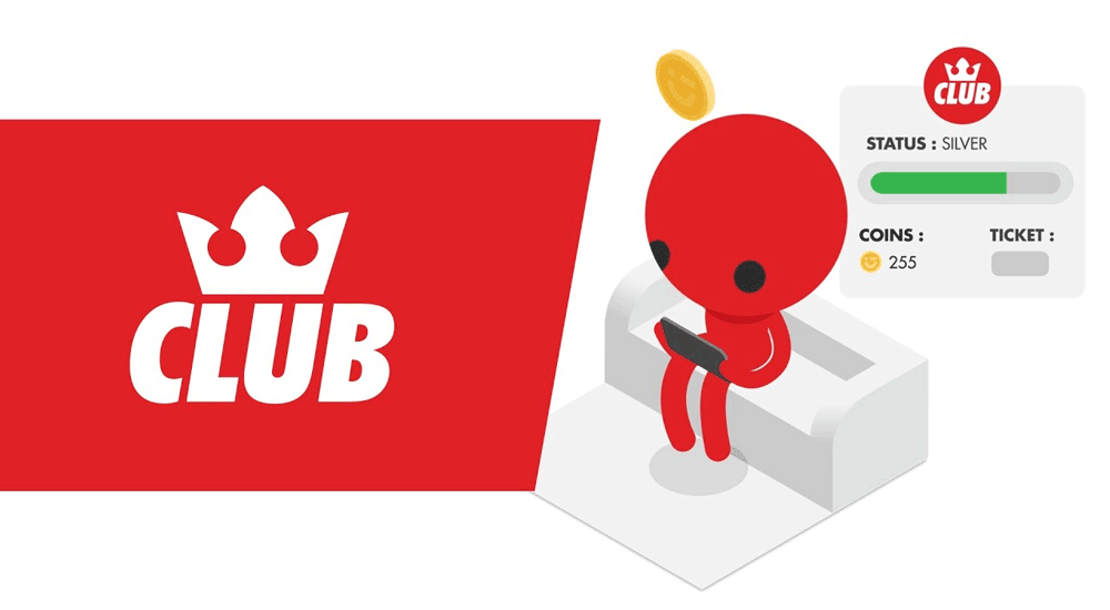 Circus Club: Coins, punten en beloningen
