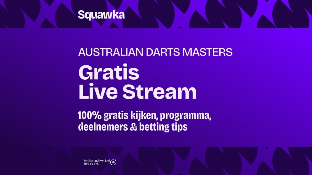 gratis live stream kijken australian darts masters