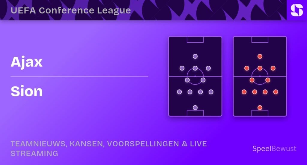 ajax sion opstellingen voorspelling