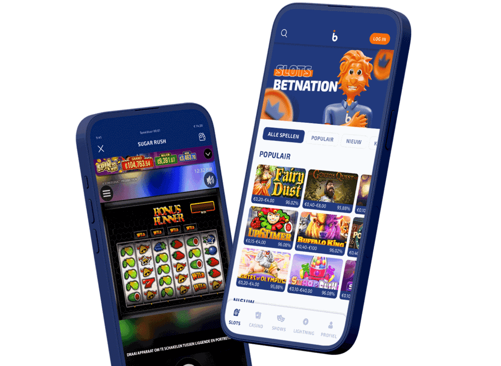 Betnation App en mobiel spelen