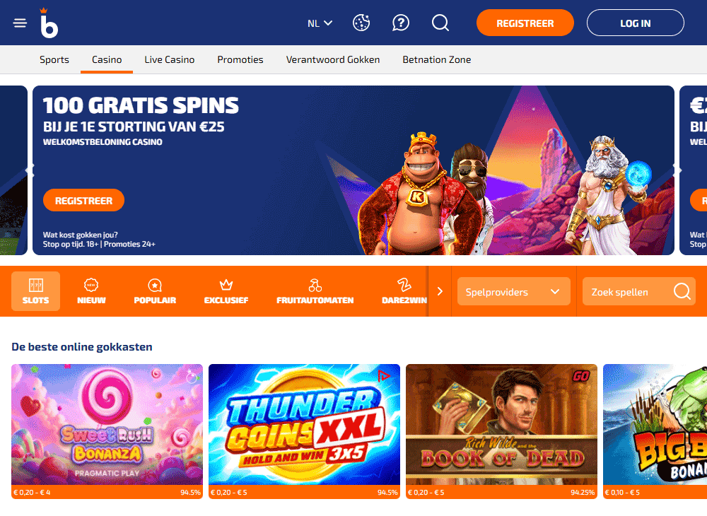 Mijn eerste indruk van de Betnation-website