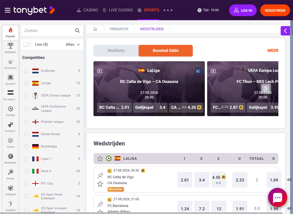 Mijn eindoordeel over TonyBet Casino