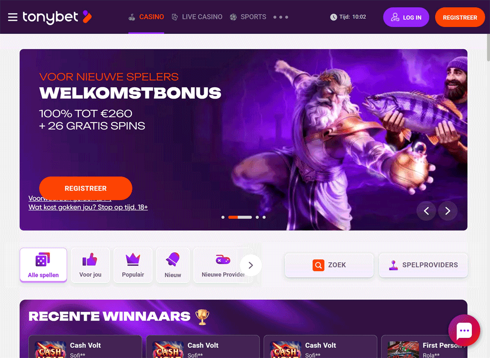 TonyBet Casino review: mijn eerlijke mening over dit online casino