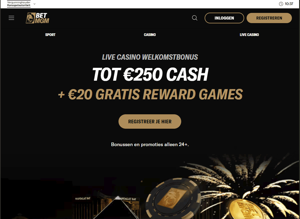 BetMGM: beste live casino voor providerliefhebbers