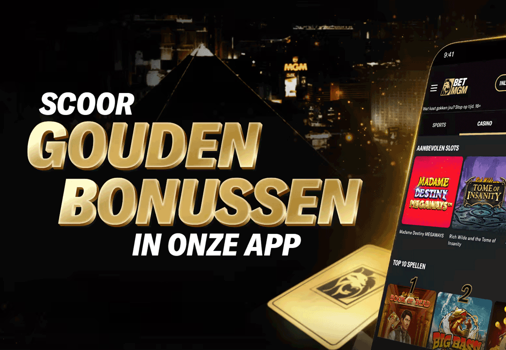 BetMGM Casino app: een grote plus voor vaste spelers