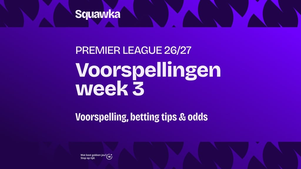 premier league voorspellingen speelronde week 3