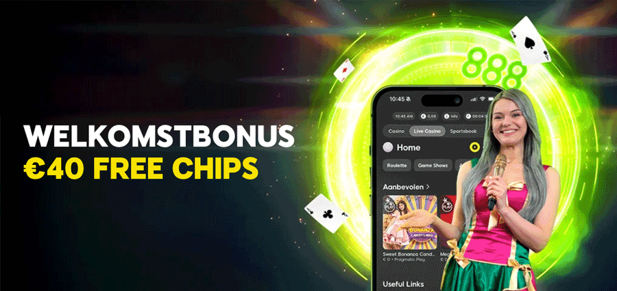 De 888 Live Casino welkomstbonus