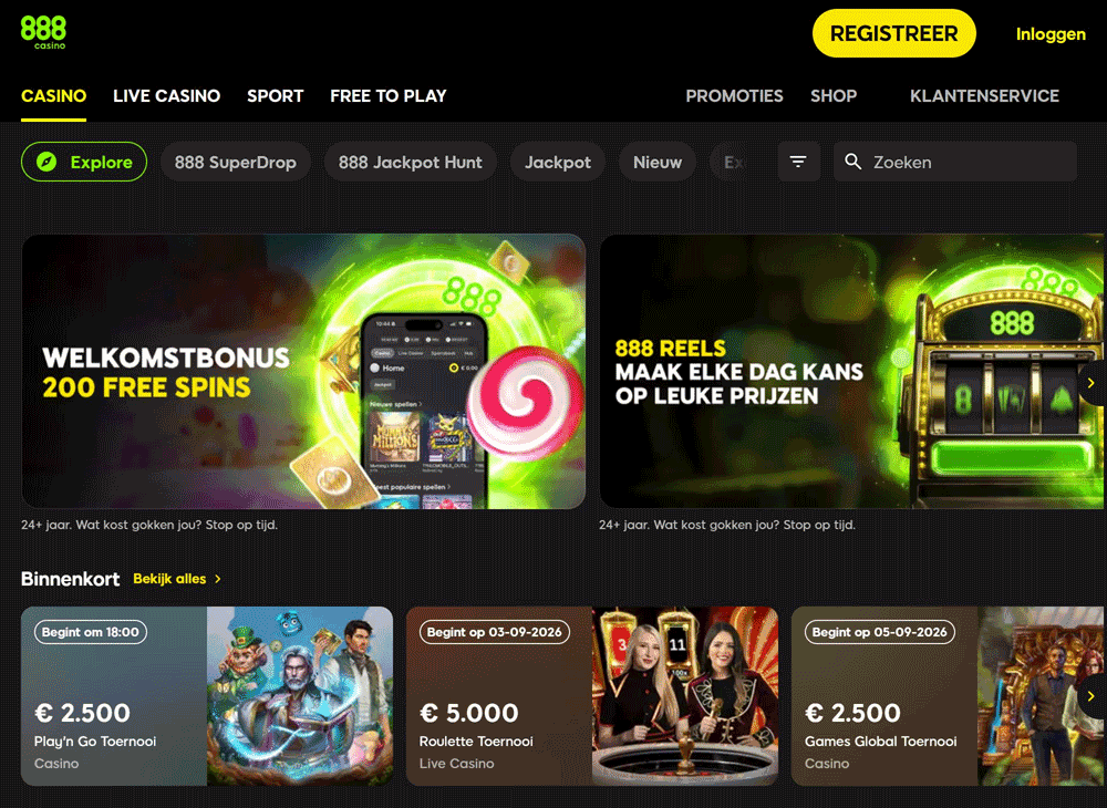 Mijn eerste indruk van 888 Casino Nederland