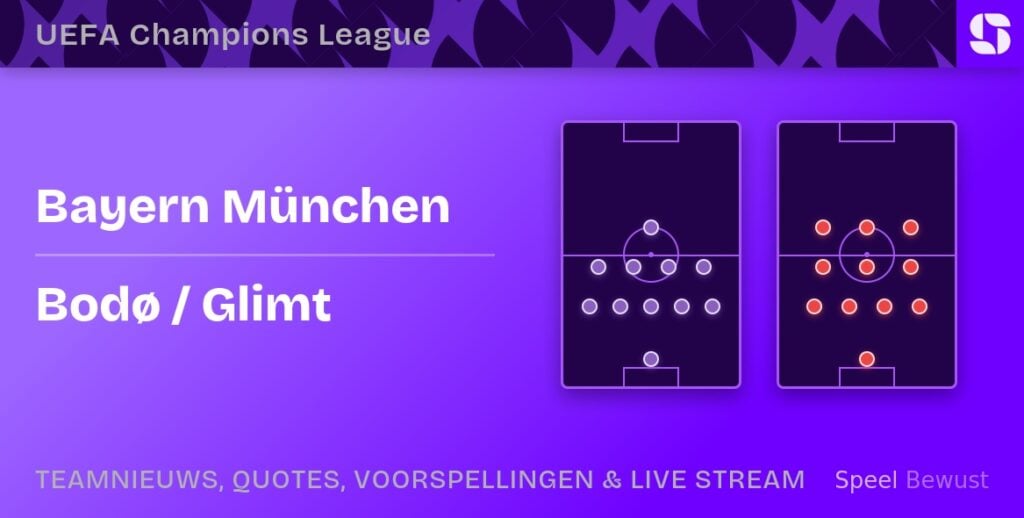 bayern bodo glimt statistieken opstellingen