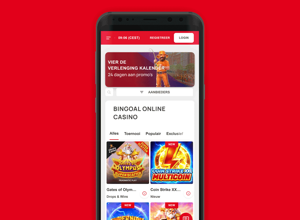 Mobiel spelen bij Bingoal: goede browserervaring, maar geen app